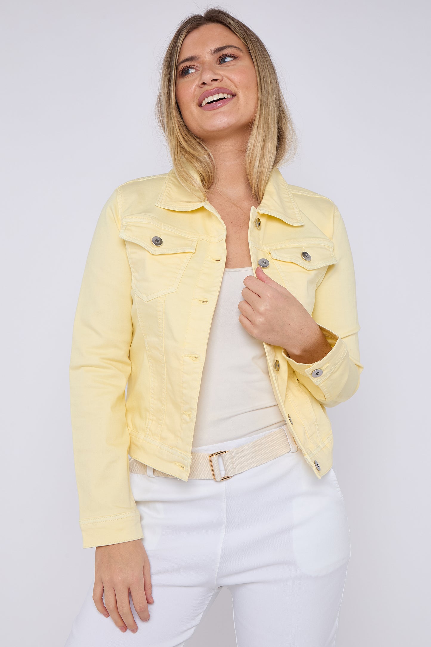 DENIM COLLAR JACKET [8PK]