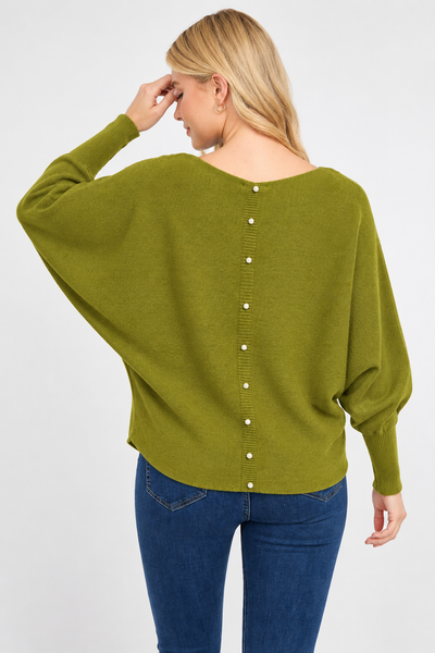 PEARL BACK JUMPER