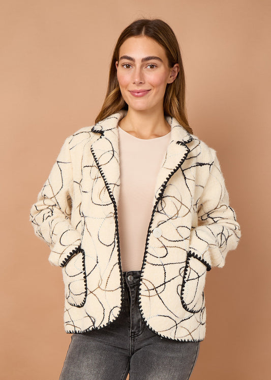 BLANKET STITCH JACKET