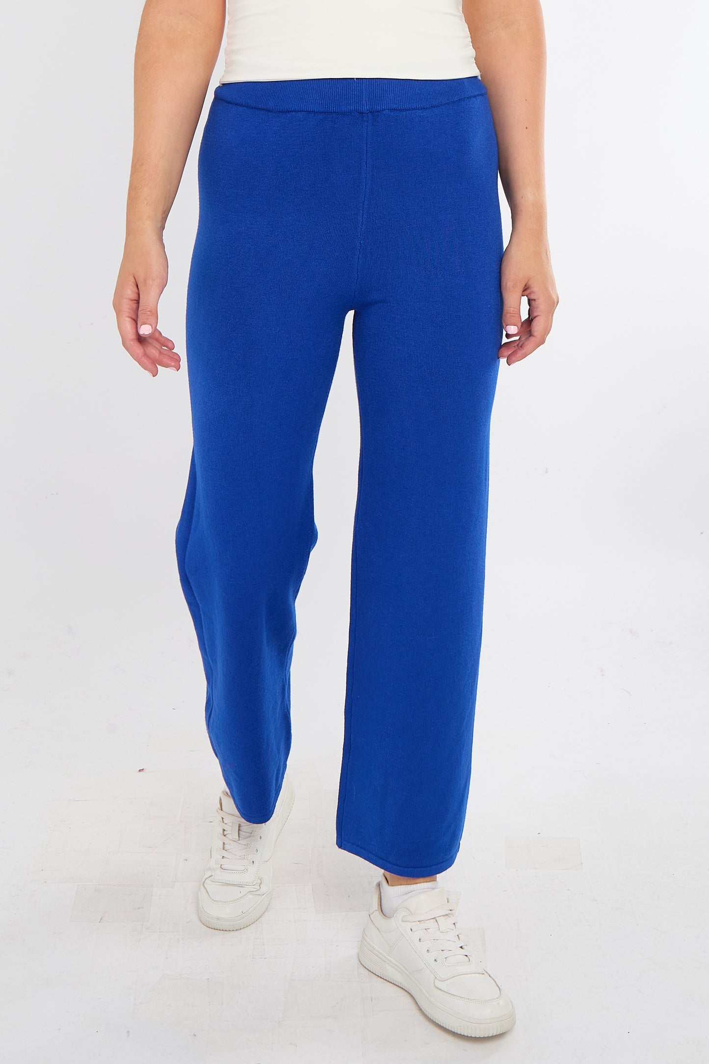 SOFT KNITTED TROUSERS