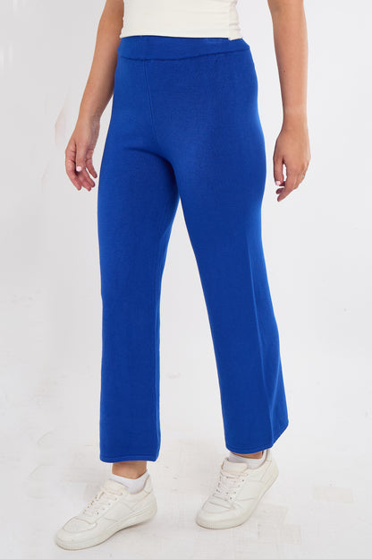 SOFT KNITTED TROUSERS