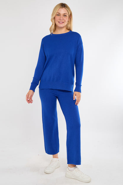 SOFT KNITTED TROUSERS