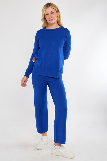 SOFT KNITTED TROUSERS