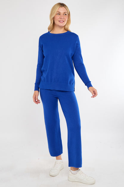 SOFT KNITTED TROUSERS
