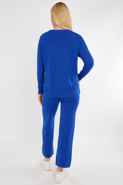 SOFT KNITTED TROUSERS