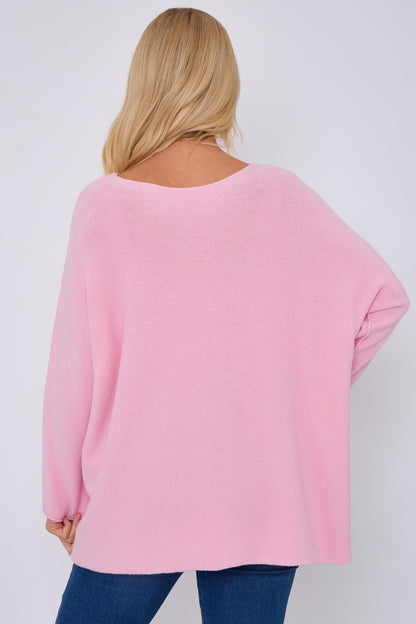 ULTRASOFT ROUNDNECK RELAXED FIT JUMPER