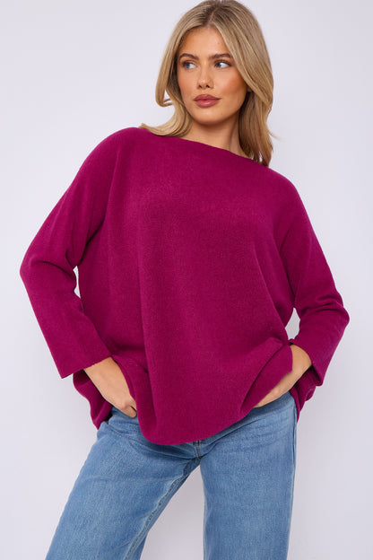 ULTRASOFT ROUNDNECK RELAXED FIT JUMPER
