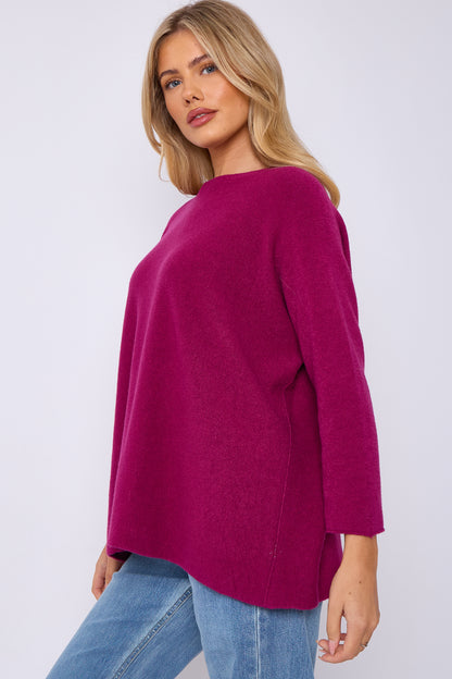 ULTRASOFT ROUNDNECK RELAXED FIT JUMPER