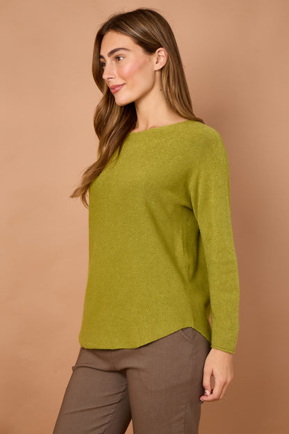 ULTRASOFT SCOOP NECK JUMPER
