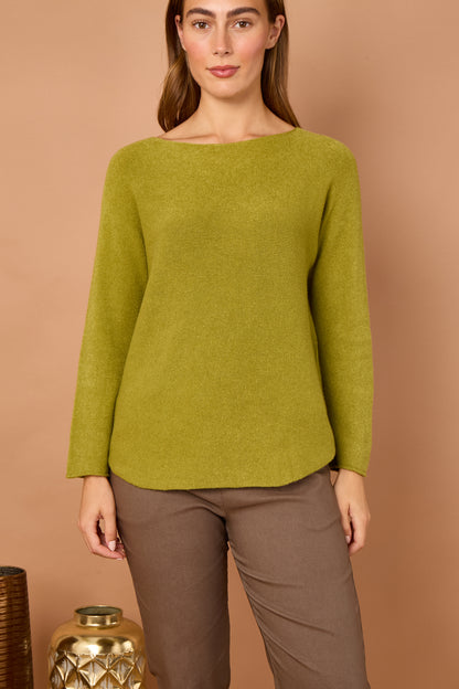 ULTRASOFT SCOOP NECK JUMPER