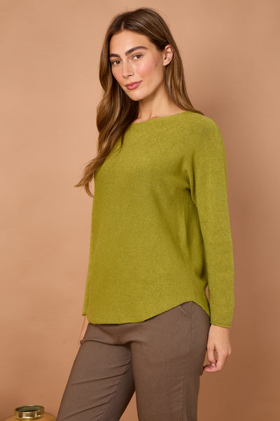 ULTRASOFT SCOOP NECK JUMPER