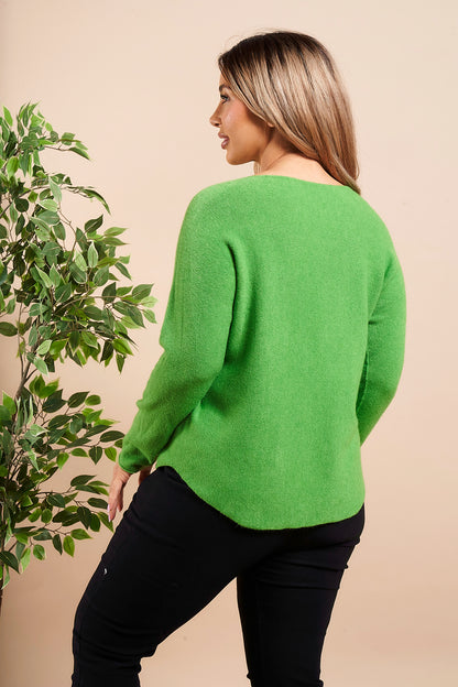 ULTRASOFT SCOOP NECK JUMPER