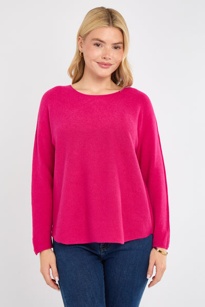 ULTRASOFT SCOOP NECK JUMPER
