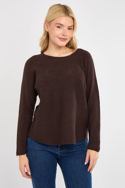 ULTRASOFT SCOOP NECK JUMPER