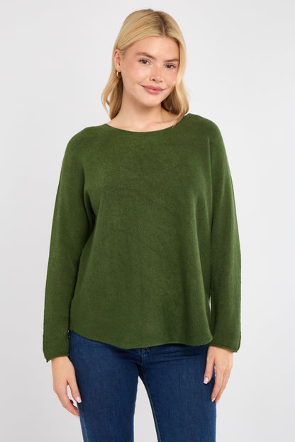 ULTRASOFT SCOOP NECK JUMPER