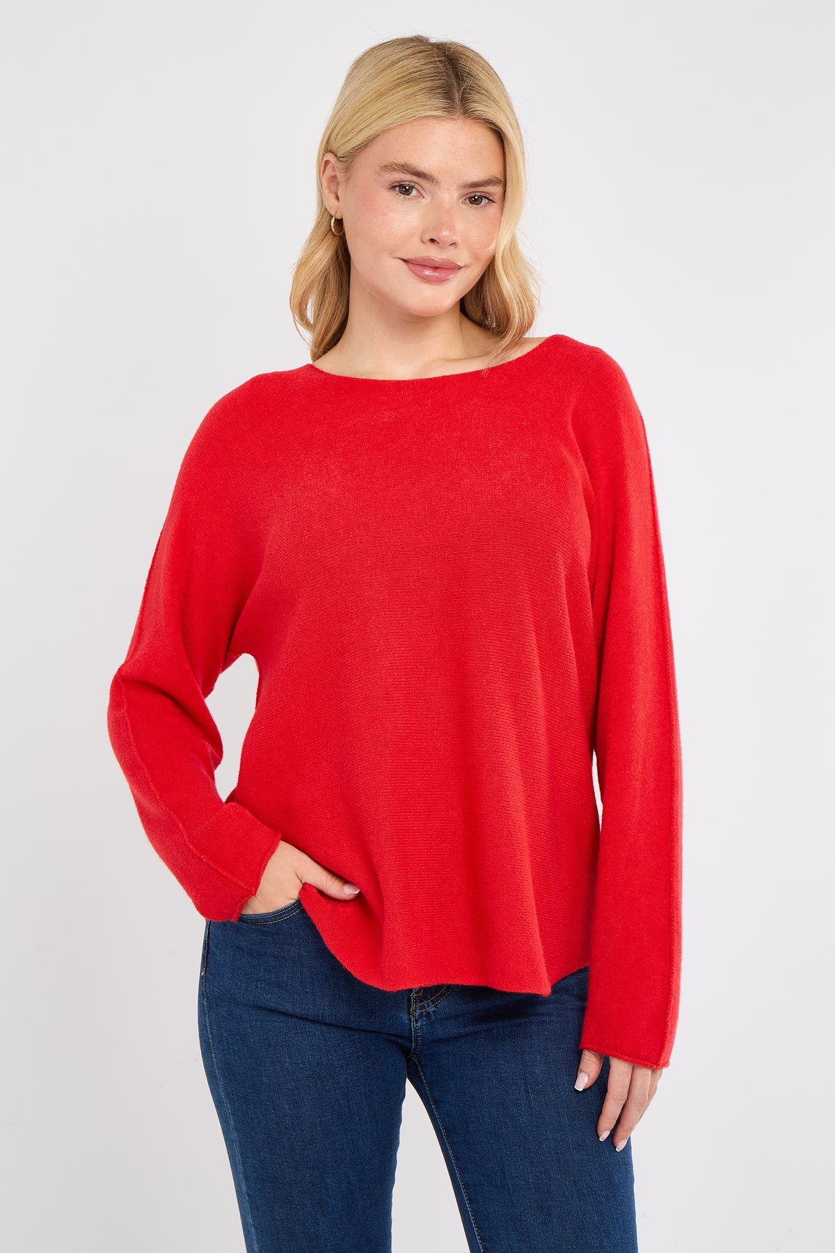 ULTRASOFT SCOOP NECK JUMPER