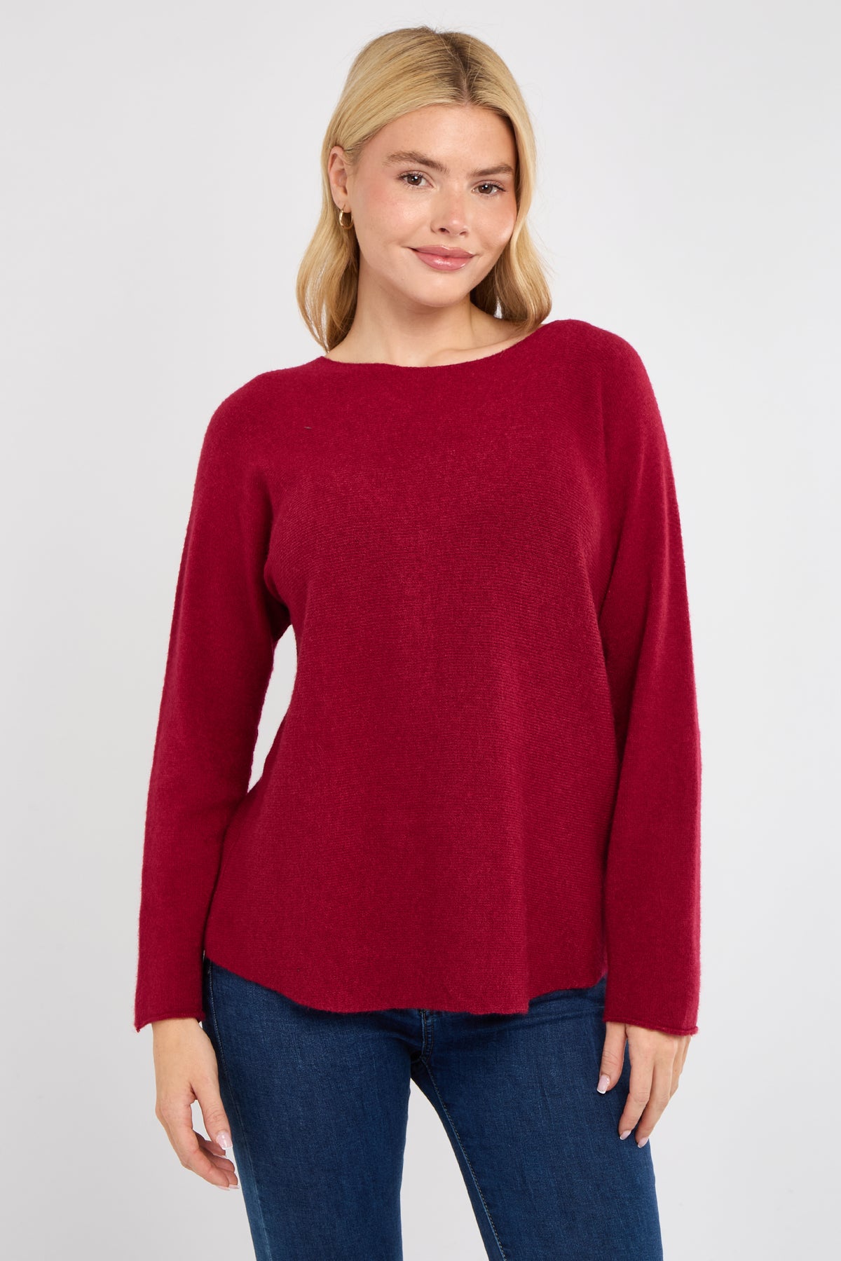 ULTRASOFT SCOOP NECK JUMPER