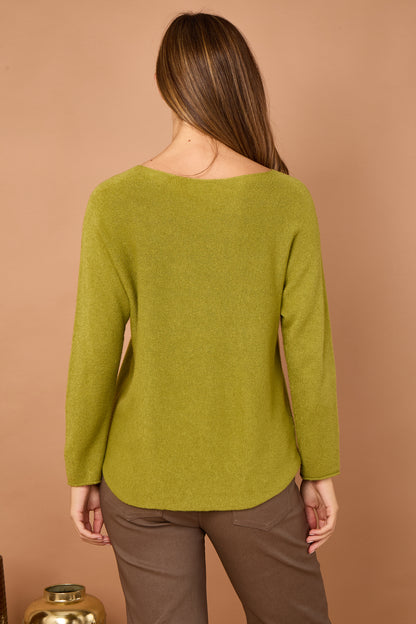 ULTRASOFT SCOOP NECK JUMPER