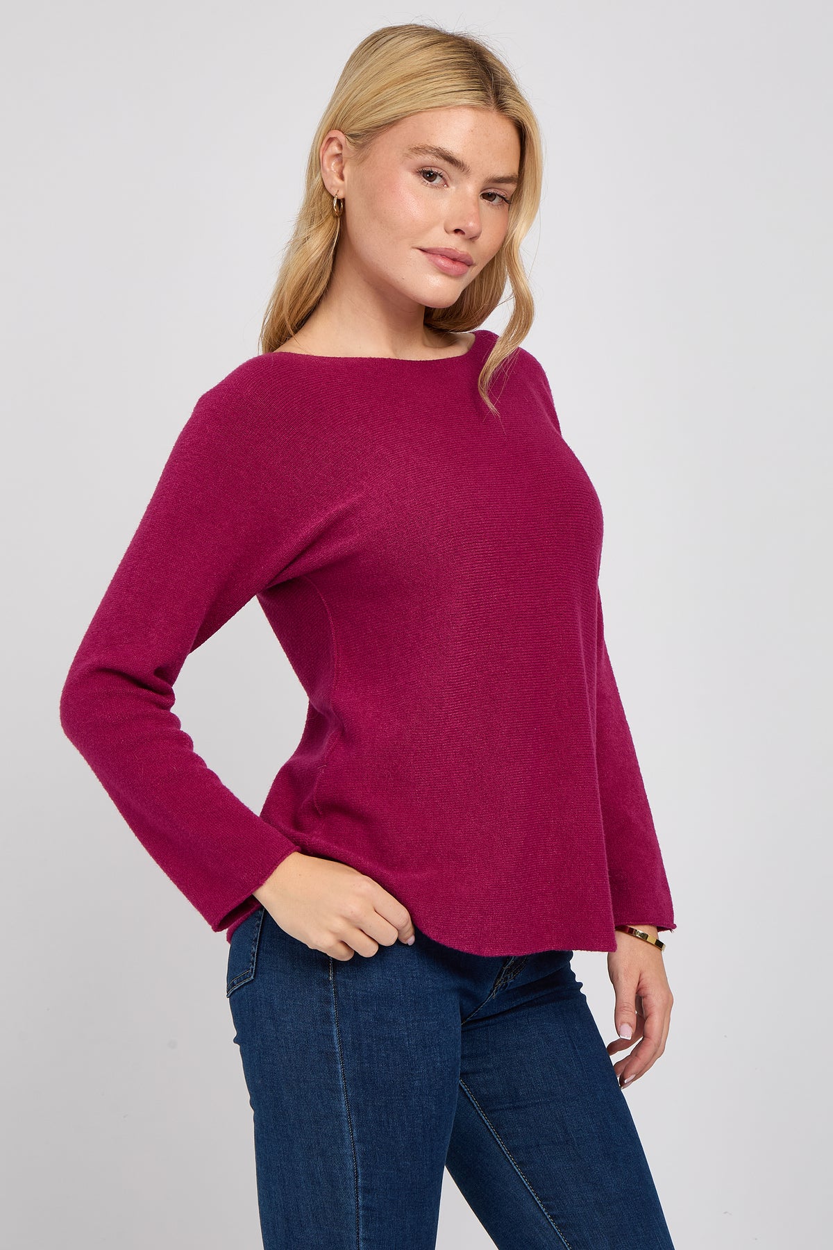 ULTRASOFT SCOOP NECK JUMPER