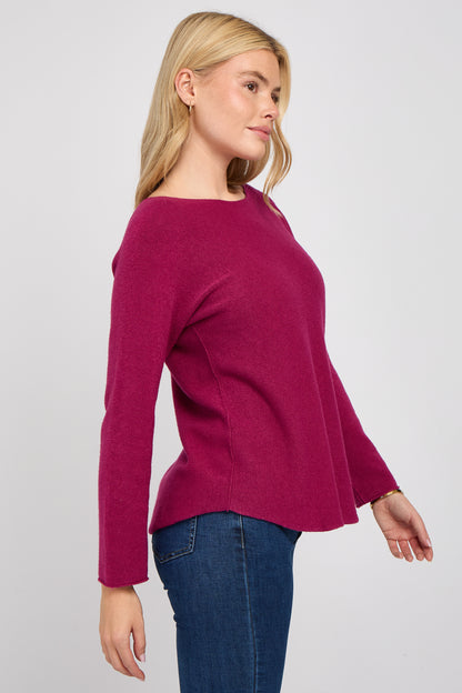ULTRASOFT SCOOP NECK JUMPER