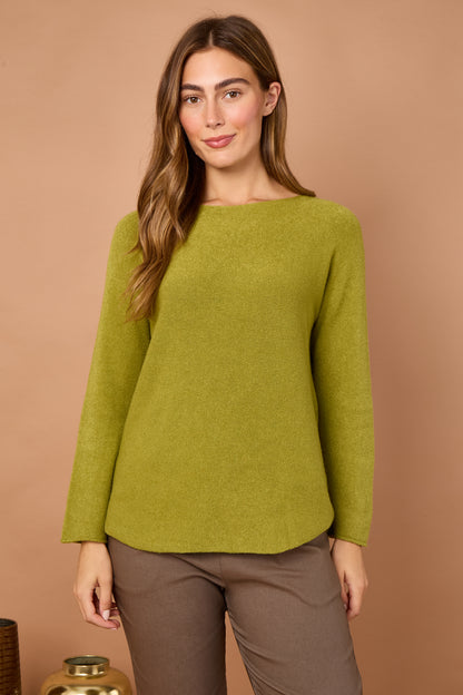 ULTRASOFT SCOOP NECK JUMPER