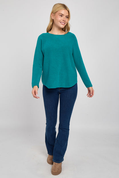ULTRASOFT SCOOP NECK JUMPER