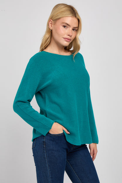 ULTRASOFT SCOOP NECK JUMPER