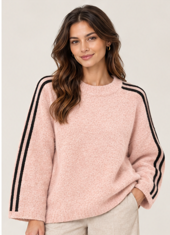 ALPACA BLEND STRIPE JUMPER