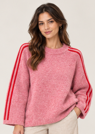 ALPACA BLEND STRIPE JUMPER