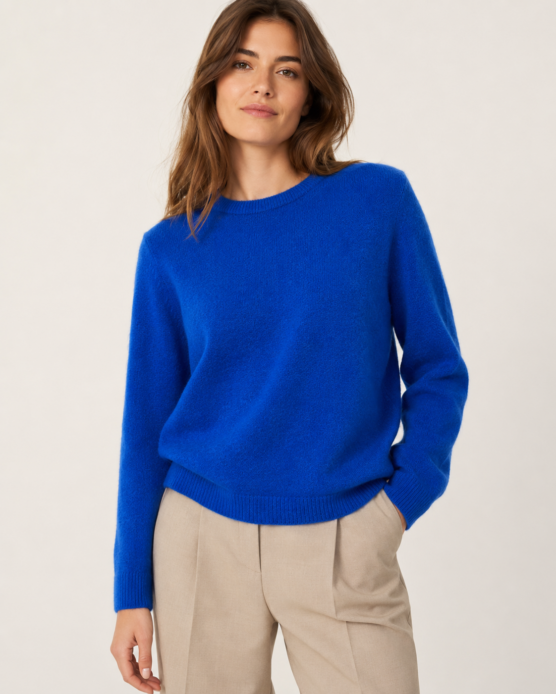 ALPACA SCOOP NECK JUMPER