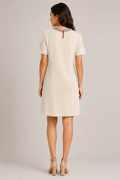 DIAMOND DETAIL DRESS