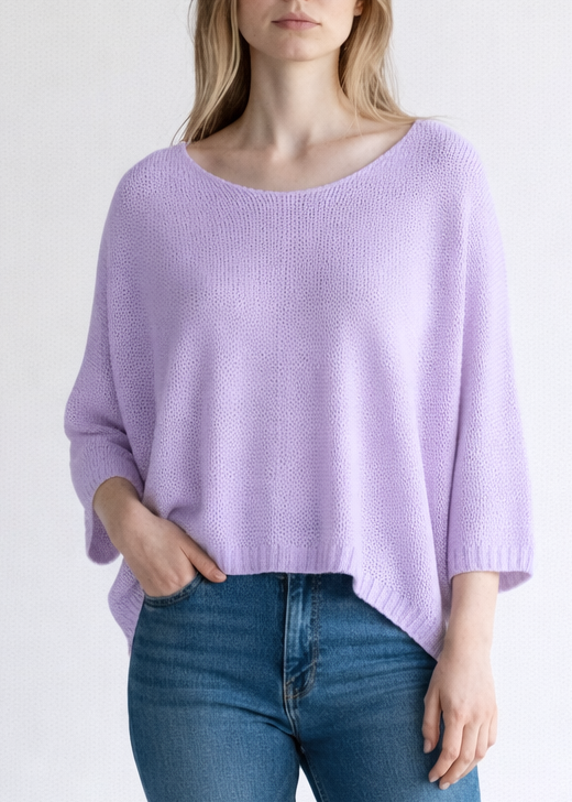 V-NECK CROCHET TOP