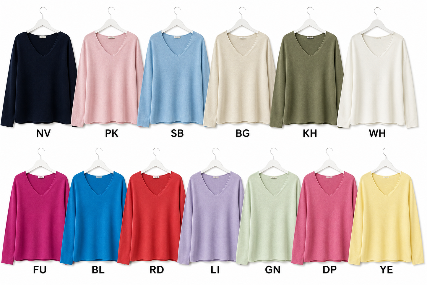 CLASSIC V-NECK JUMPER