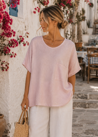 CRINKLE POCKET TOP