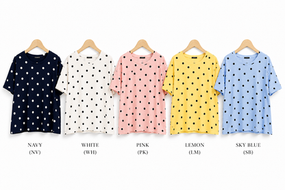 SPOTTY COTTON TOP