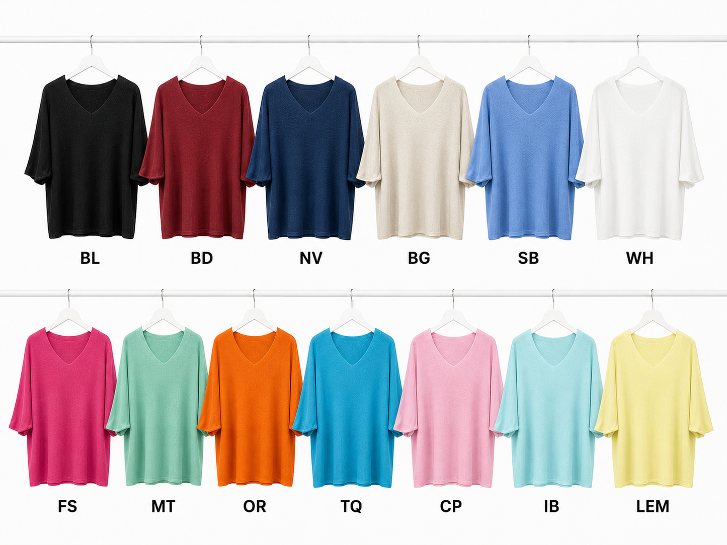 V-NECK SHORT SLEEVE TOP