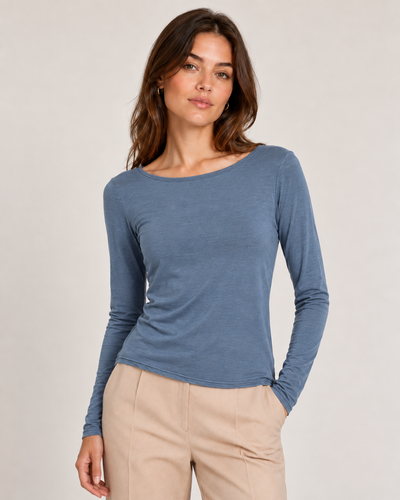 PLAIN CASHMERE TOP