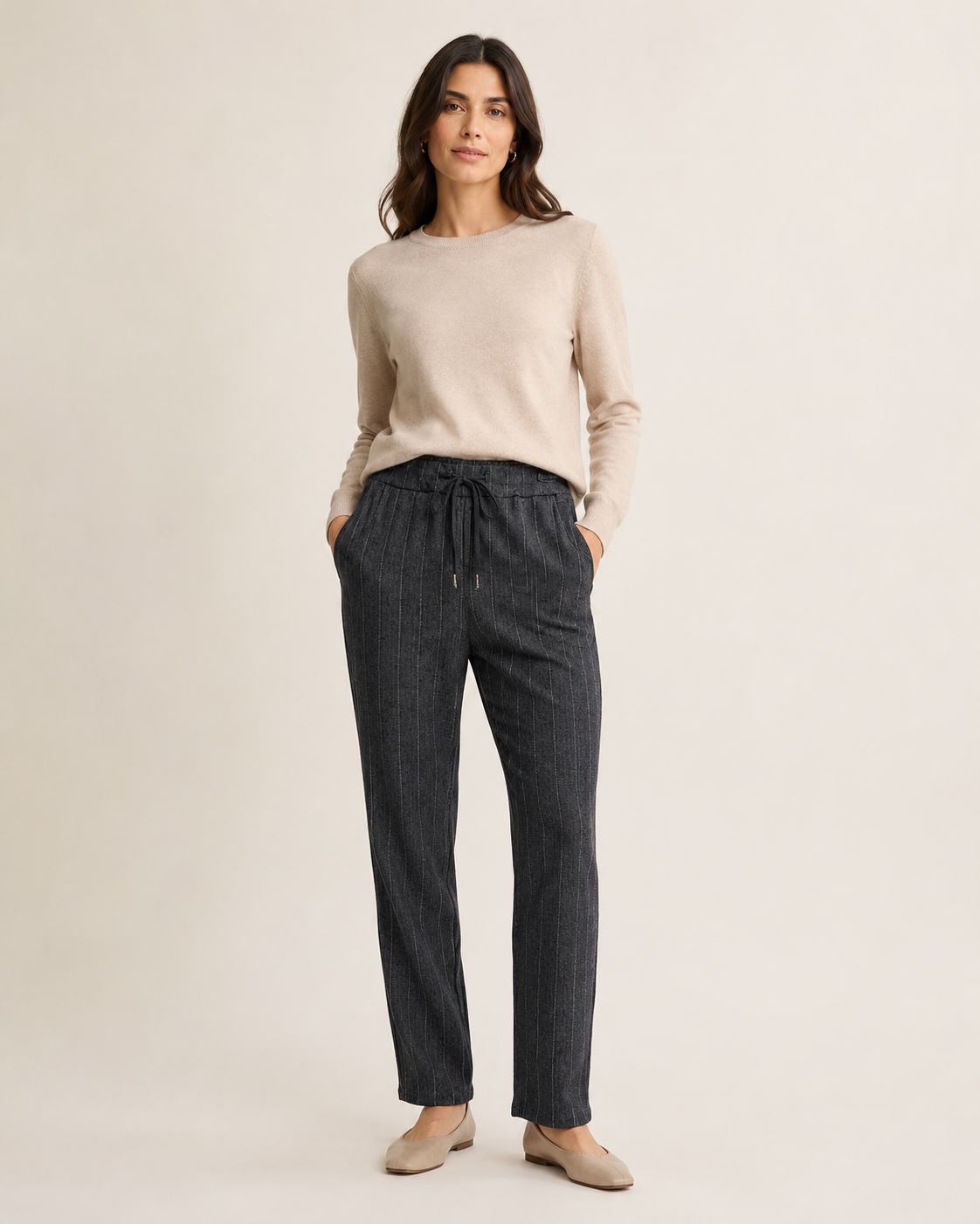 STRIPED MAGIC TROUSERS
