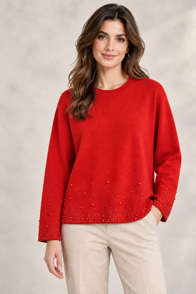 PEARL DETAIL JUMPER