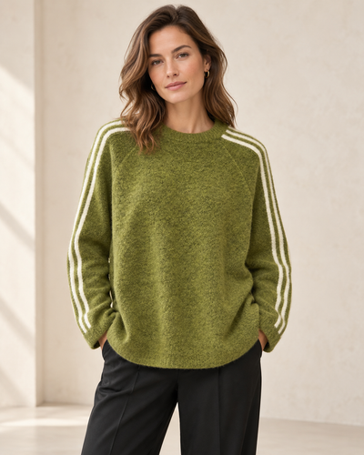 ALPACA BLEND STRIPE JUMPER