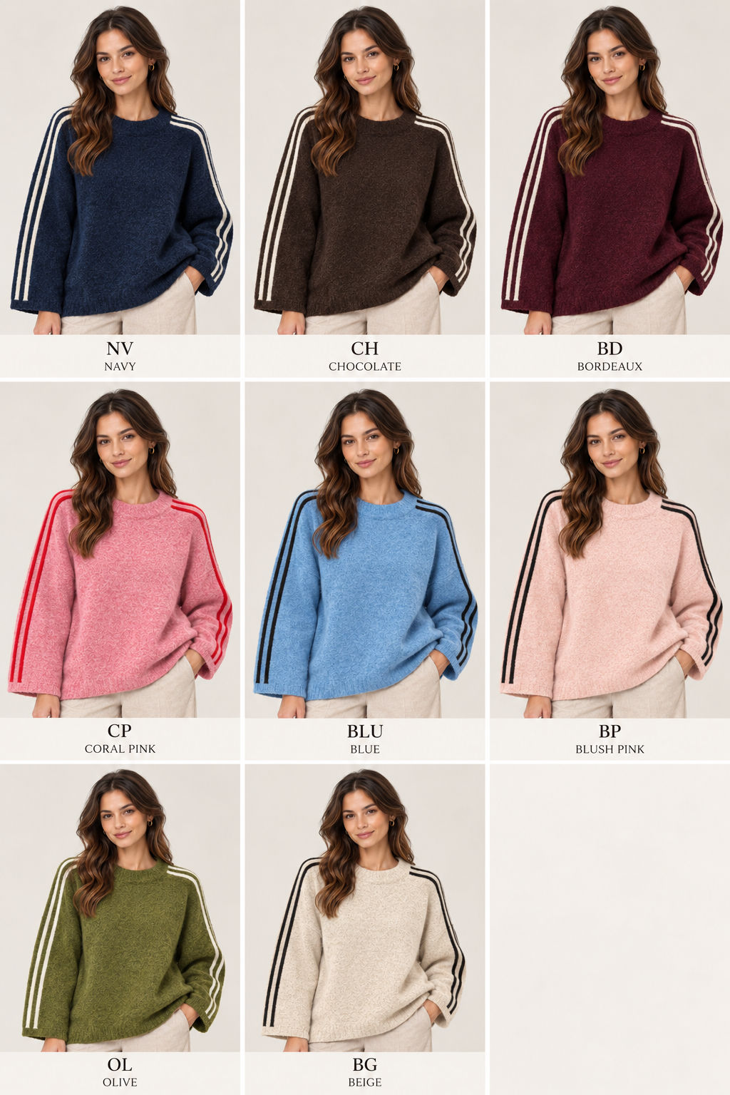 ALPACA BLEND STRIPE JUMPER