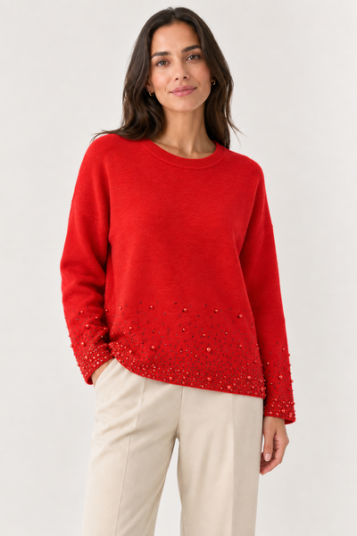 PEARL DETAIL JUMPER