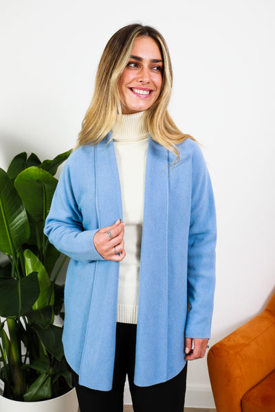 OPEN FRONT CARDIGAN