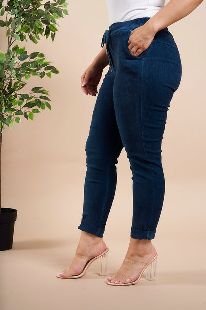 ULTRAFINE NEEDLECORD MAGIC TROUSERS