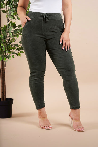 ULTRAFINE NEEDLECORD MAGIC TROUSERS