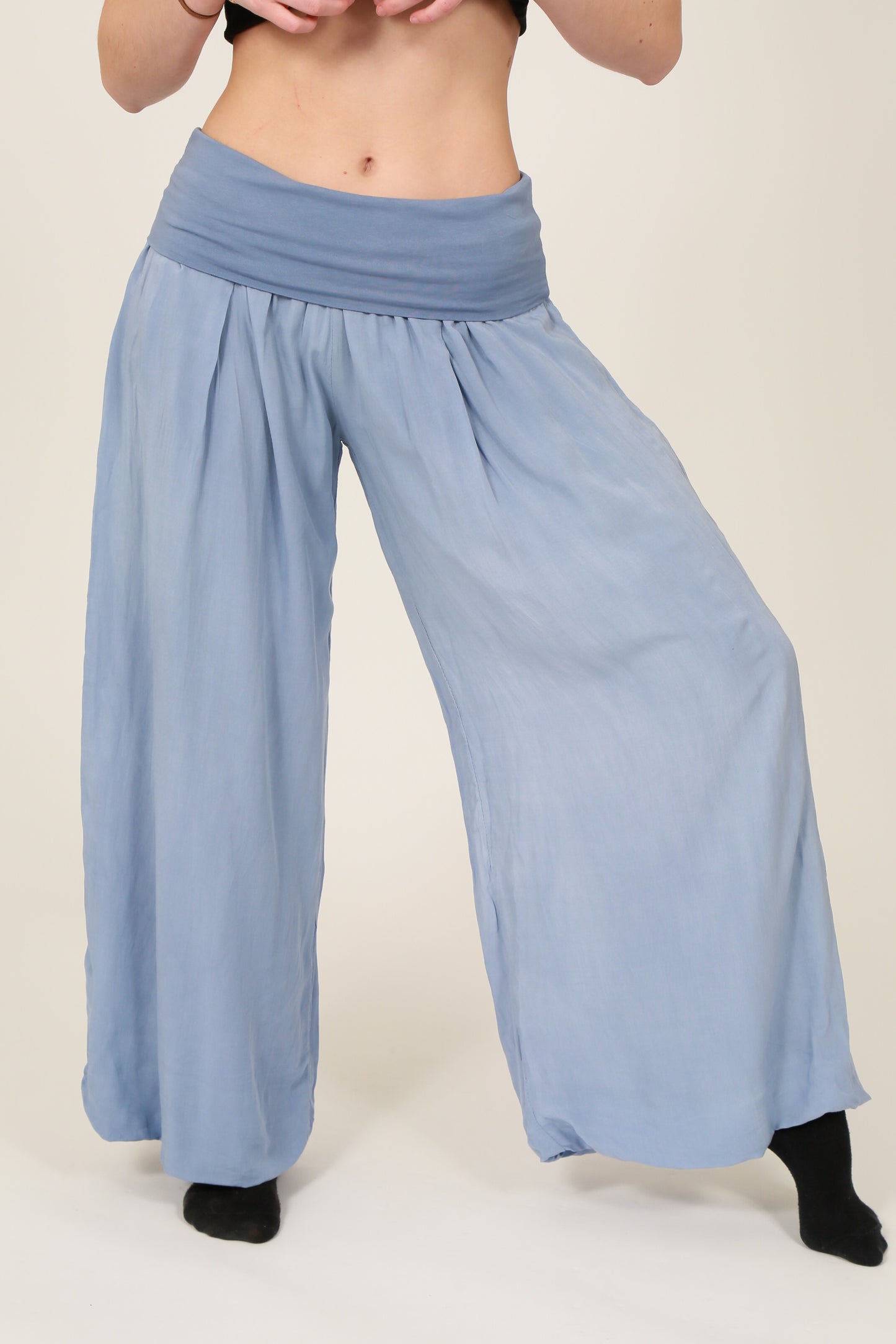 PUFFBALL LINED COTTON TROUSER [PK-4]
