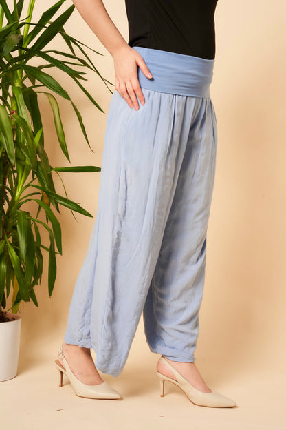 PUFFBALL LINED COTTON TROUSER [PK-4]