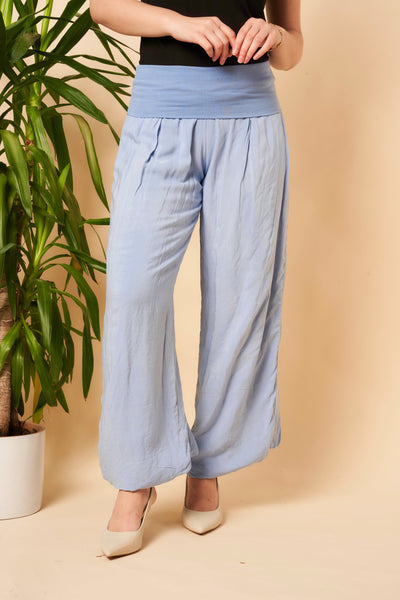 PUFFBALL LINED COTTON TROUSER [PK-4]