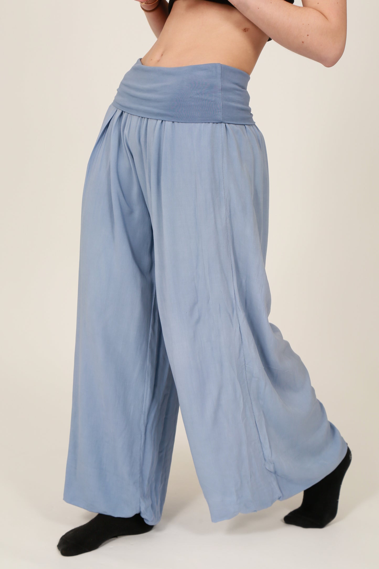 PUFFBALL LINED COTTON TROUSER [PK-4]