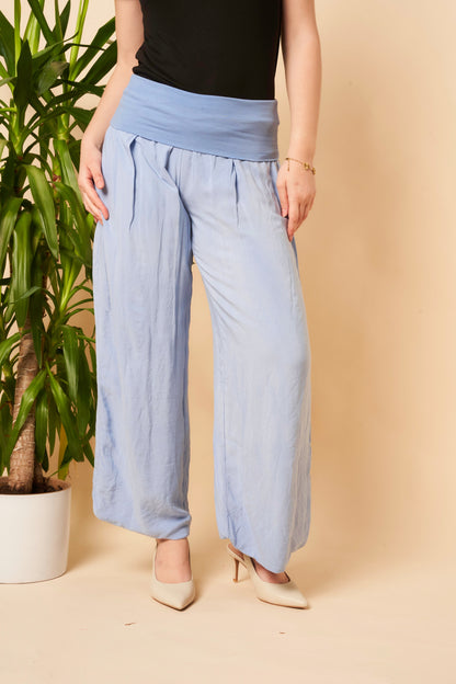 PUFFBALL LINED COTTON TROUSER [PK-4]